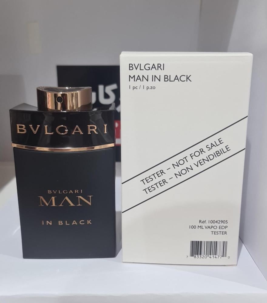 BVLGARI MAN In Black EDP 100 ML Testerبولغاري مان ان بلاك ب 100 مل تستر