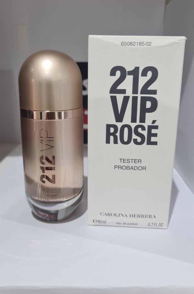 Carolina Herrera 212 VIP Rose (W) EdP 80 ML Tester212 في اي بي روز نسائي 80 مل تيستر
