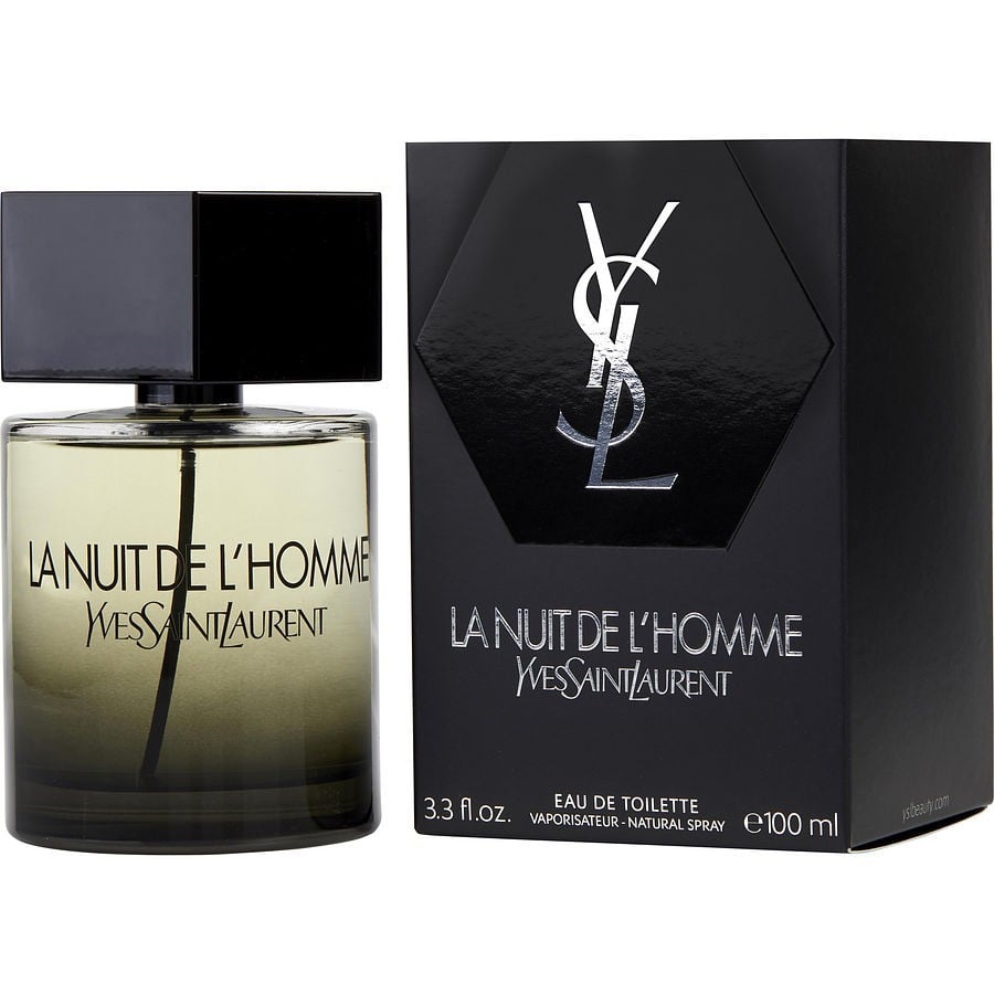 YSL LA NUIT DE L'HOMME (M) EdT 100 MLلو نيوت دي لو هوم ايفسان لوران رجالي ت 100 مل