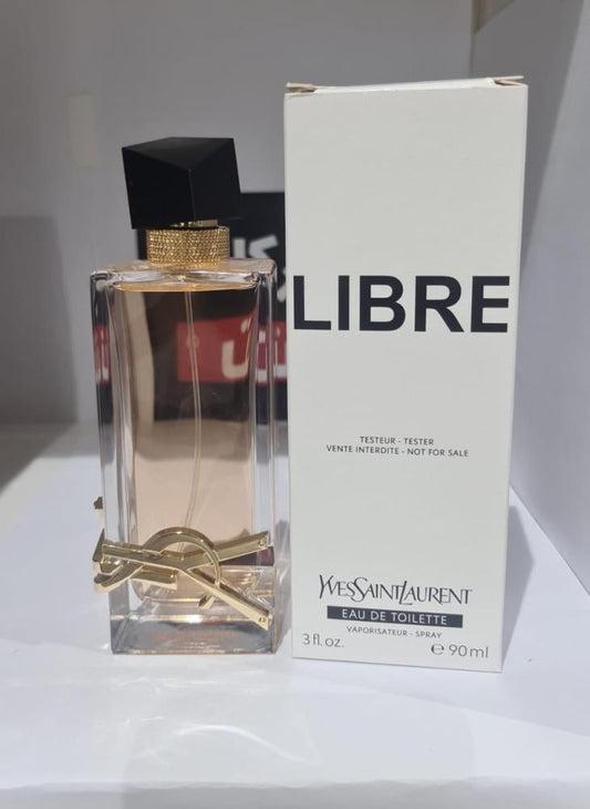 libre yvessaintlaurent edt 90 ml testerليبر افسان لوران ايو دي تواليت 90 مل تيستر