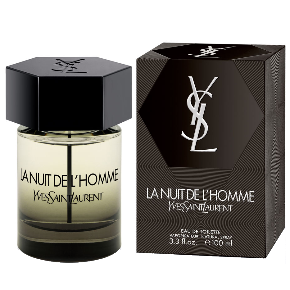 YSL LA NUIT DE L'HOMME (M) EdT 100 MLلو نيوت دي لو هوم ايفسان لوران رجالي ت 100 مل