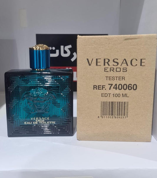 Versace Eros (M) EdT 100 ML Testerفيرساتشي ايروس رجالي ت 100 مل تستر