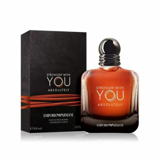STRONGER WITH YOU ABSOLUTELY EDP POUR HOMME 100 MMارمني يو رجالي بارفيوم ابسلوا 100 مل