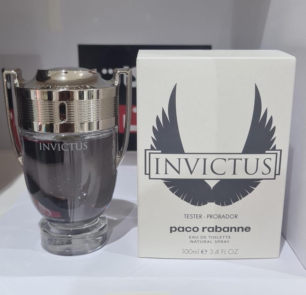 Invictus PACO RABANNE EdT 100 ML Testerانفيكتوس باكوربان رجالي ت 100 مل تستر