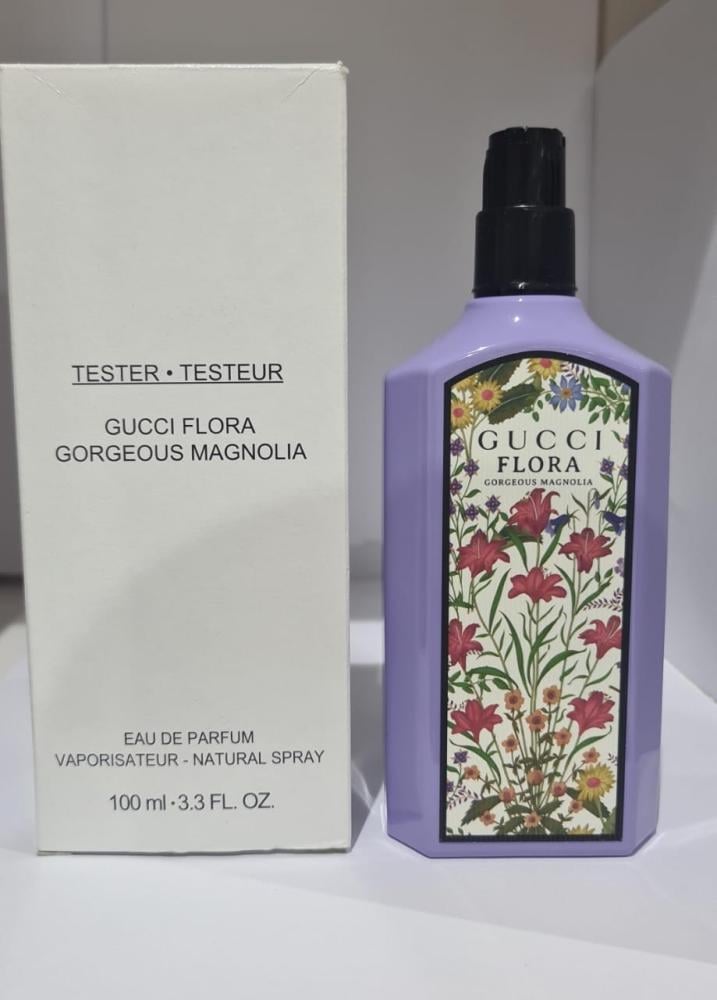 GUCCI FLORA GORGOUS MAGNOLA EDP 100 ML TESTERغوتشي فلورا جرجيس مجنوليا ب 100 مل تيستر