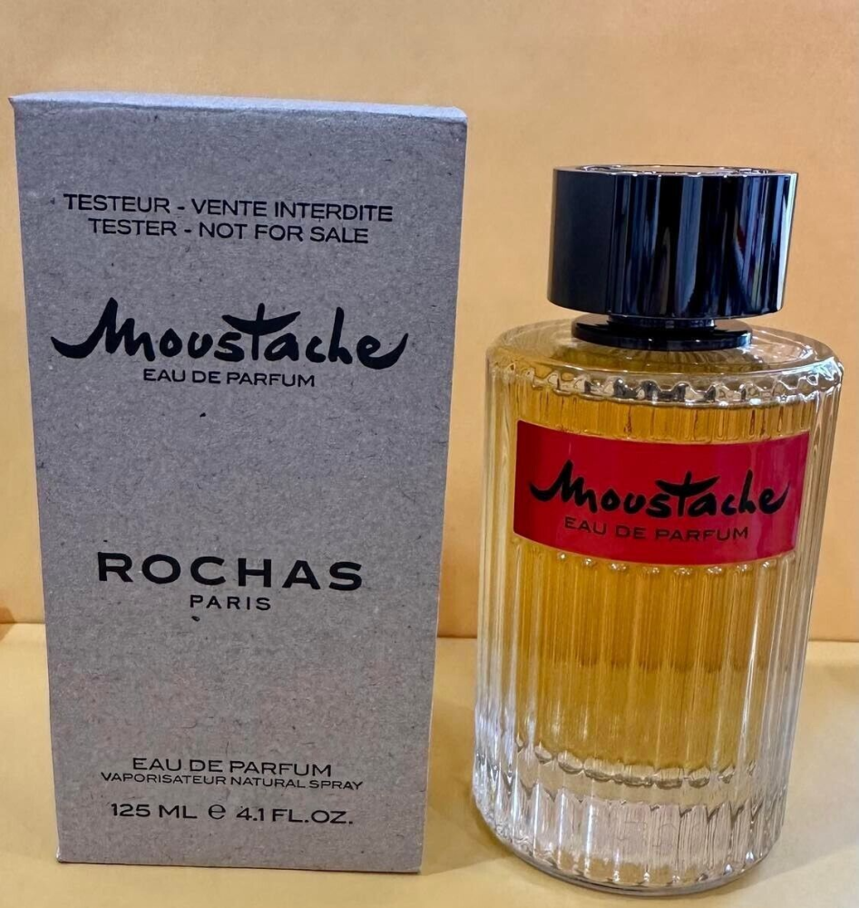 moustache rochas 125 ml testerميستاش روشاز 125 مل تيستر