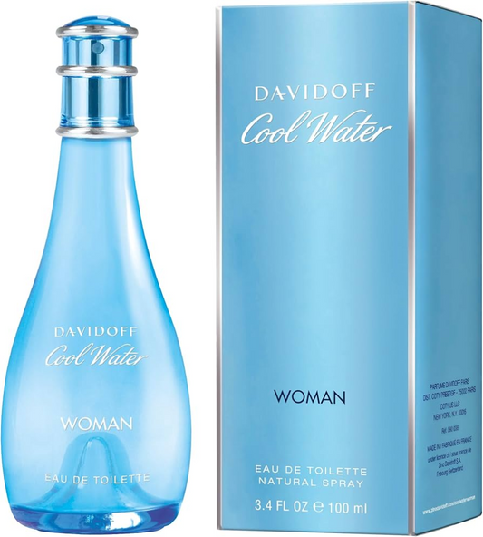 COOL WATER Davidoff (W) EdT 100 MLدافي دوف كول ووتر نسائي ت 100 مل