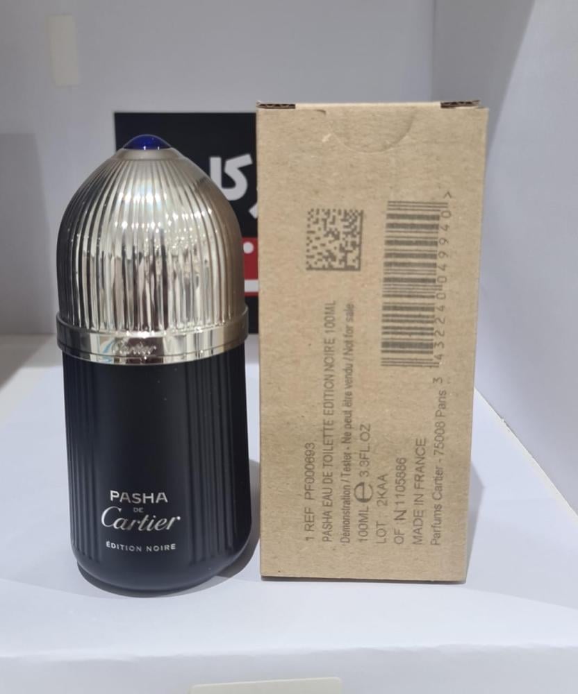 PASHA de CARTIER Edition Noire EdT 100 ML Testerباشا دي كارتير اديشن نوار رجالي ت 100 مل تستر