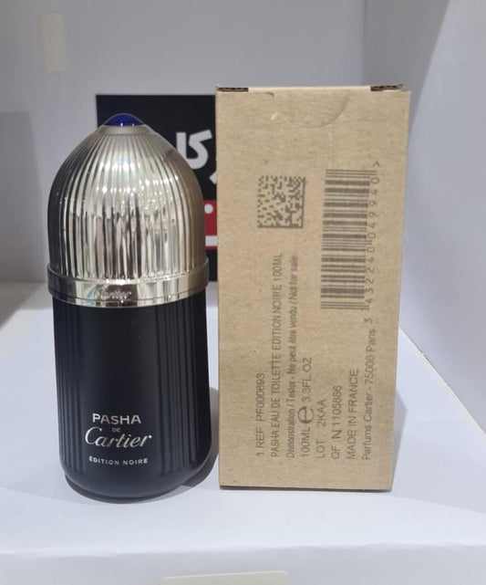 PASHA de CARTIER Edition Noire EdT 100 ML Testerباشا دي كارتير اديشن نوار رجالي ت 100 مل تستر