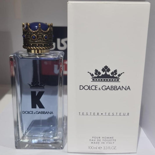 K DOLCE & GABBANA EDT 100 ML TESTERكي دولسي جبانا رجالي اي دي تواليت 100 مل تيستر