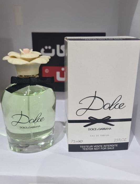 DOLCE & GABBANA Dolce EdP 75 ML Testerدولسي اند جابانا دولسي نسائي ب 75 مل تستر