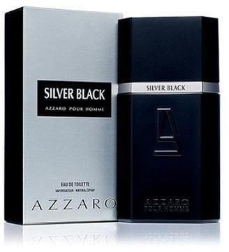 SILVER BLACK AZZARO POUR HOMME (M) EdT 100 MLازارو سيلفر بلاك رجالي ت 100 مل