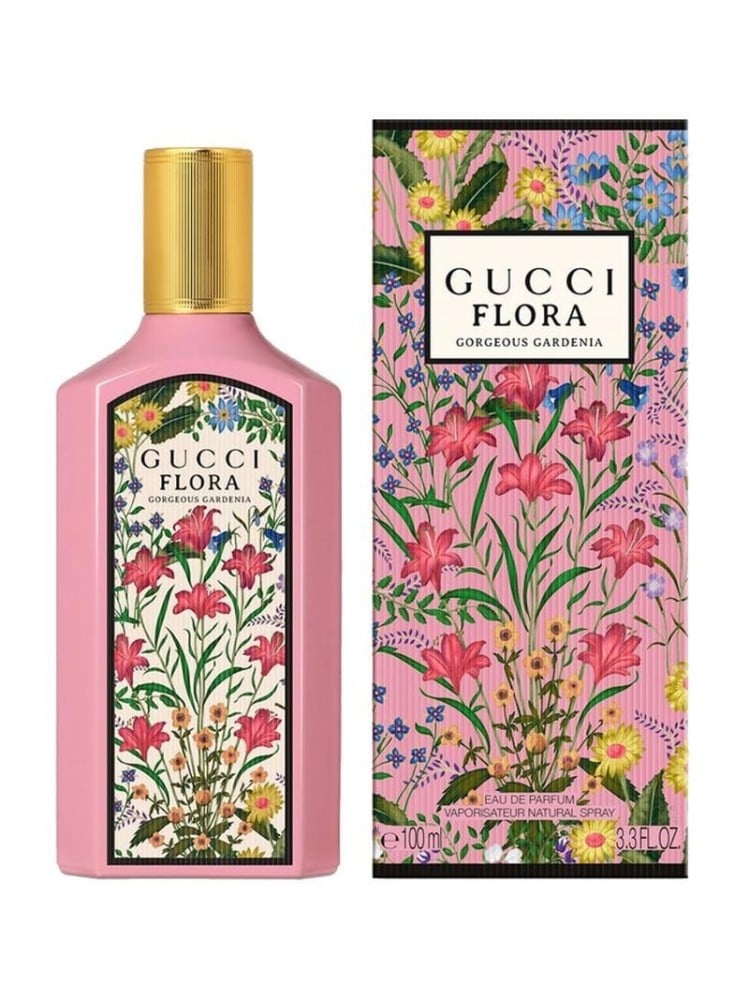 GUCCI FLORA gorgeous gardenia edp 100 mlغوتشي فلورا جورجيس جاردينا ب 100 مل