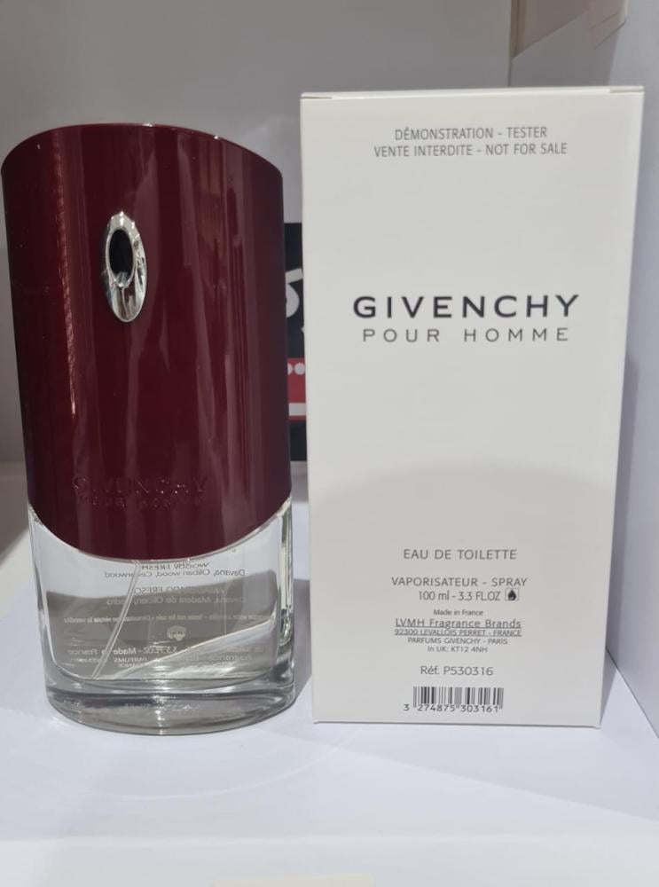 GIVENCHY POUR HOMME EdT 100 ML TESTERجيفنشي بور هوم رجالي ت 100 مل تستر