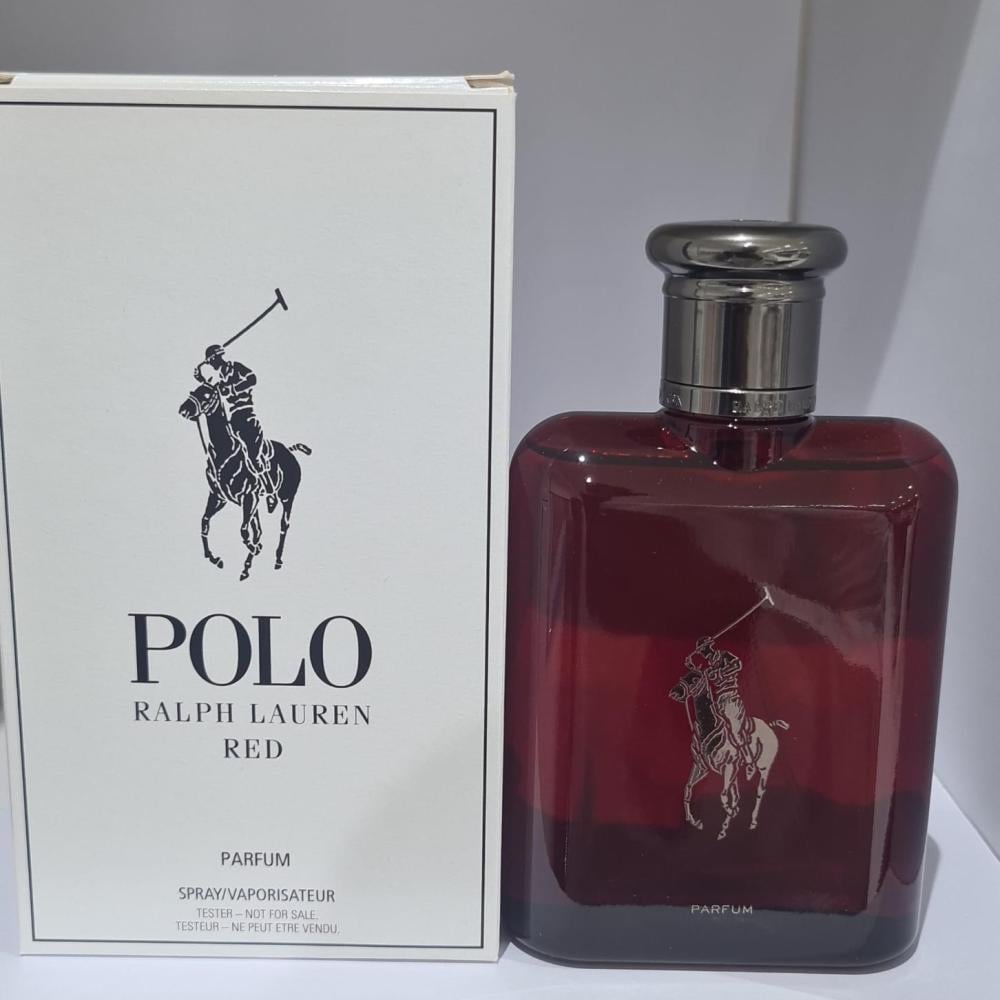 POLO RED RALPH LAUREN (M) PARFUM 125 ML TESTERبولو ريد بارفيوم رالف لورين 100 مل تيستر