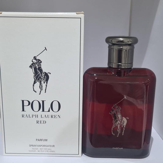POLO RED RALPH LAUREN (M) PARFUM 125 ML TESTERبولو ريد بارفيوم رالف لورين 100 مل تيستر