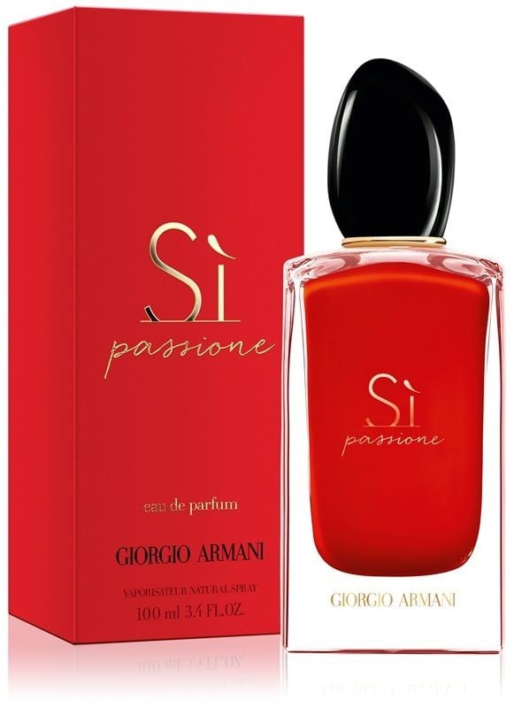SI passione giorgio armani 100 mlسي باسوني ارماني الاحمر 100 مل