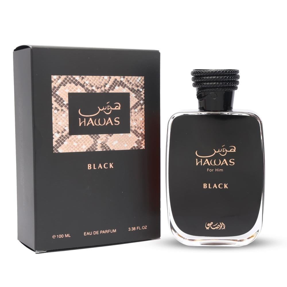 hawas black rasasi 100 mlهوس بلاك الرصاصي 100 مل
