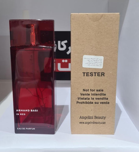 ARMAND BASI IN RED EdP 100 ML Testerارماند باسي ان ريد نسائي ب 100 مل تستر