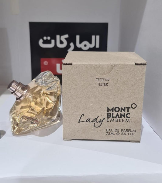 MONT BLANC Emblem Lady Edp 75 ML Testerمونت بلانك امبليم نسائي ب 75 مل تستر